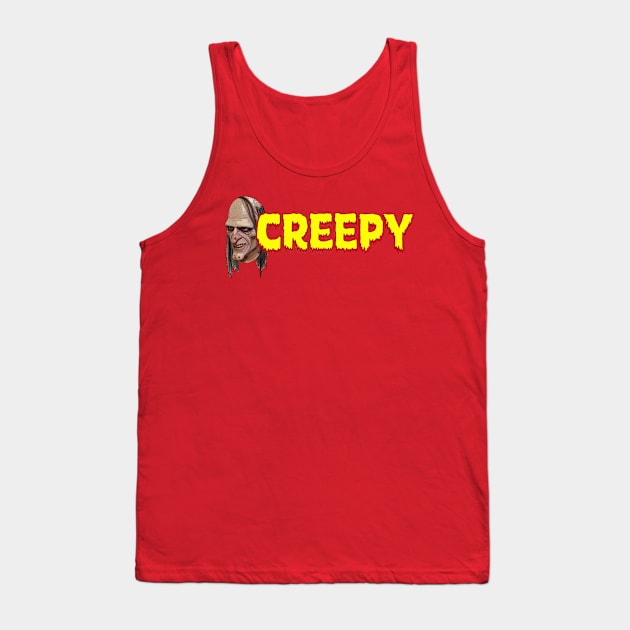 Creepy Magazine with Uncle Creepy Tank Top by MonkeyKing